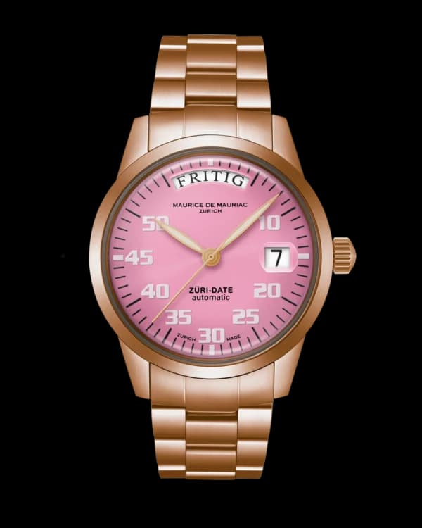 Automatic Modern: „Züri Date“ Full Bronze Cherry Blossom