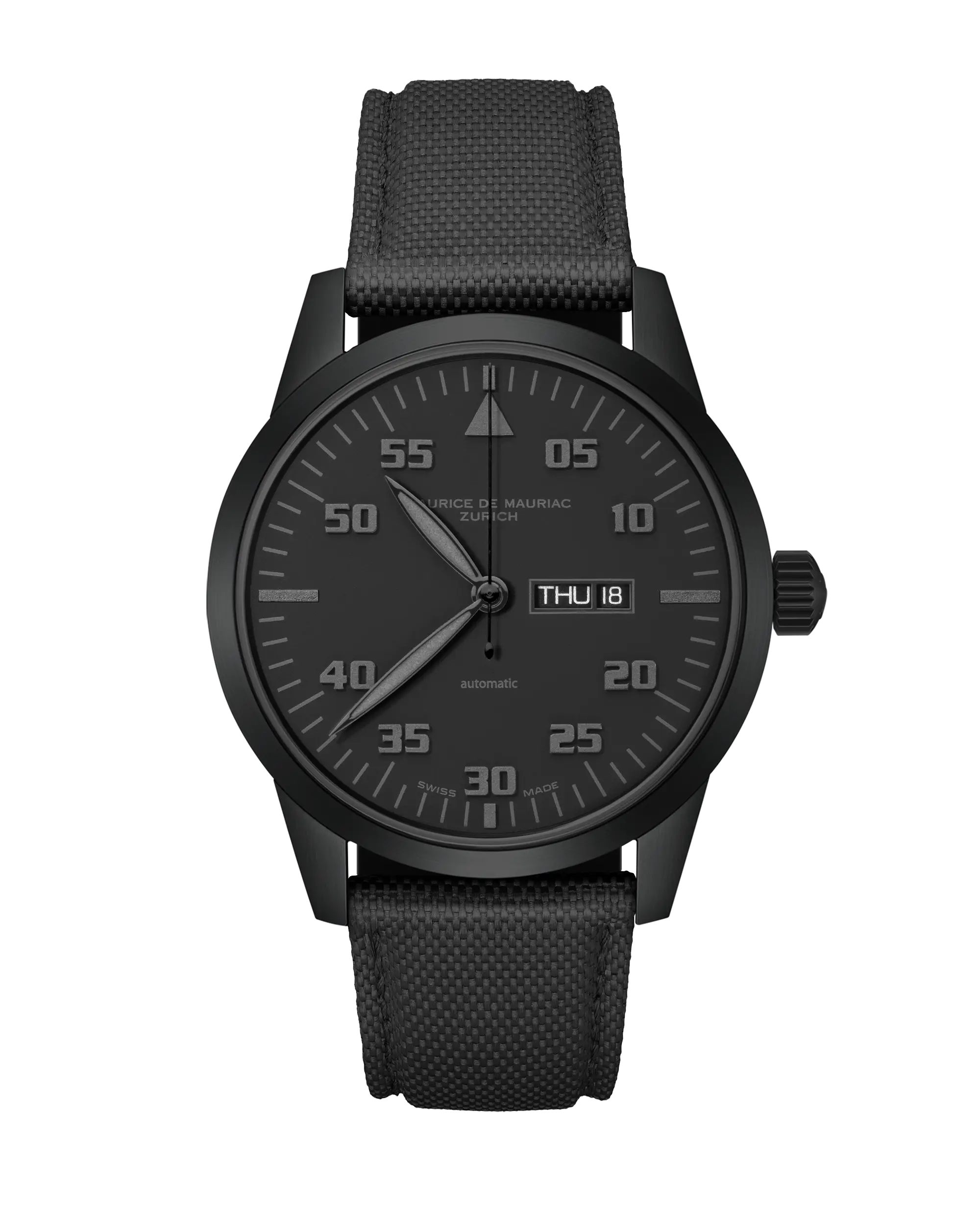 Automatic Modern PVD All Black