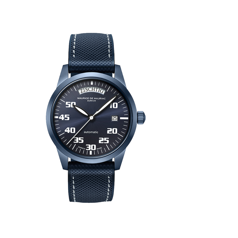 Automatic-Modern-Blue-PVD-ZUERI-DATE-WATCH-made-by-Maurice-de-Mauriac_3 Kopie