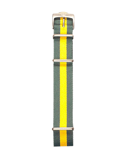 Grey-green/yellow Natoband