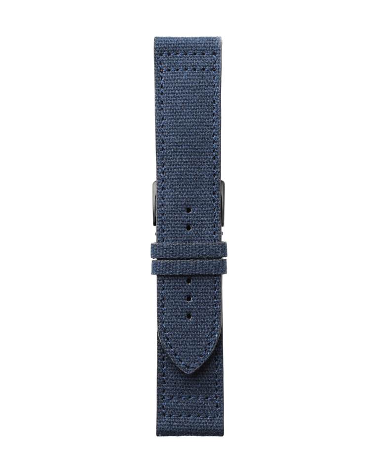 Blaues Canvas Textilband