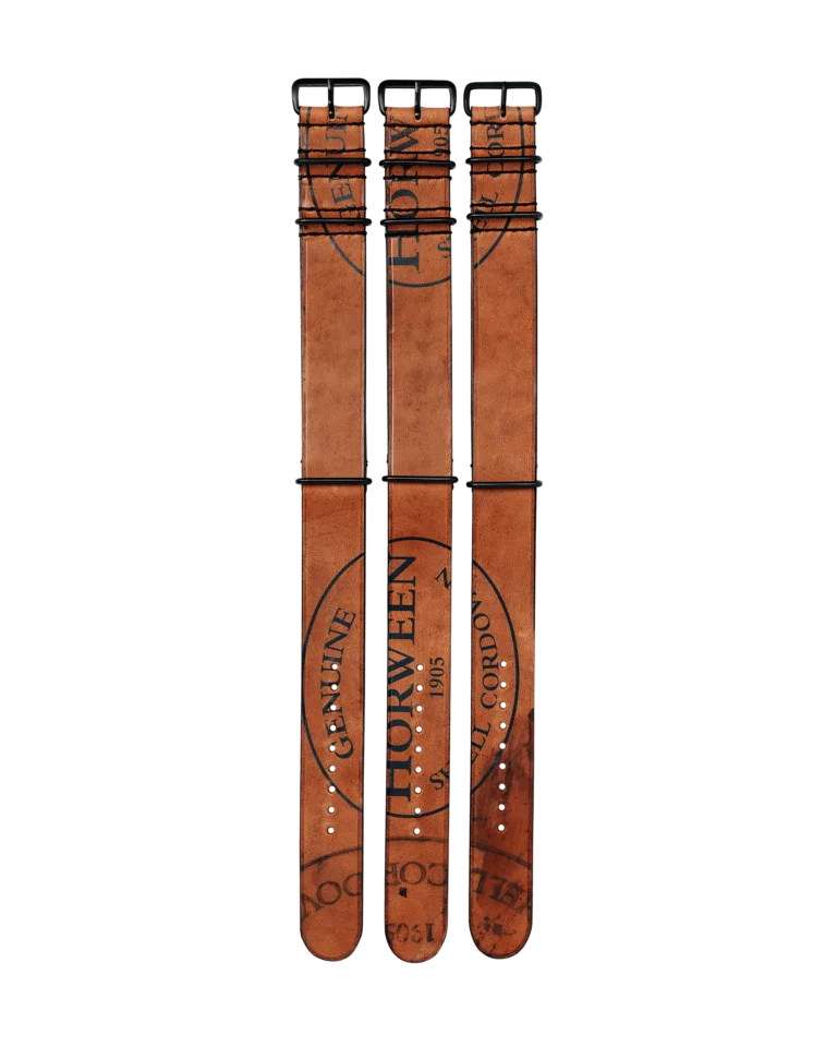 Brown Shell Cordovan With Stamp