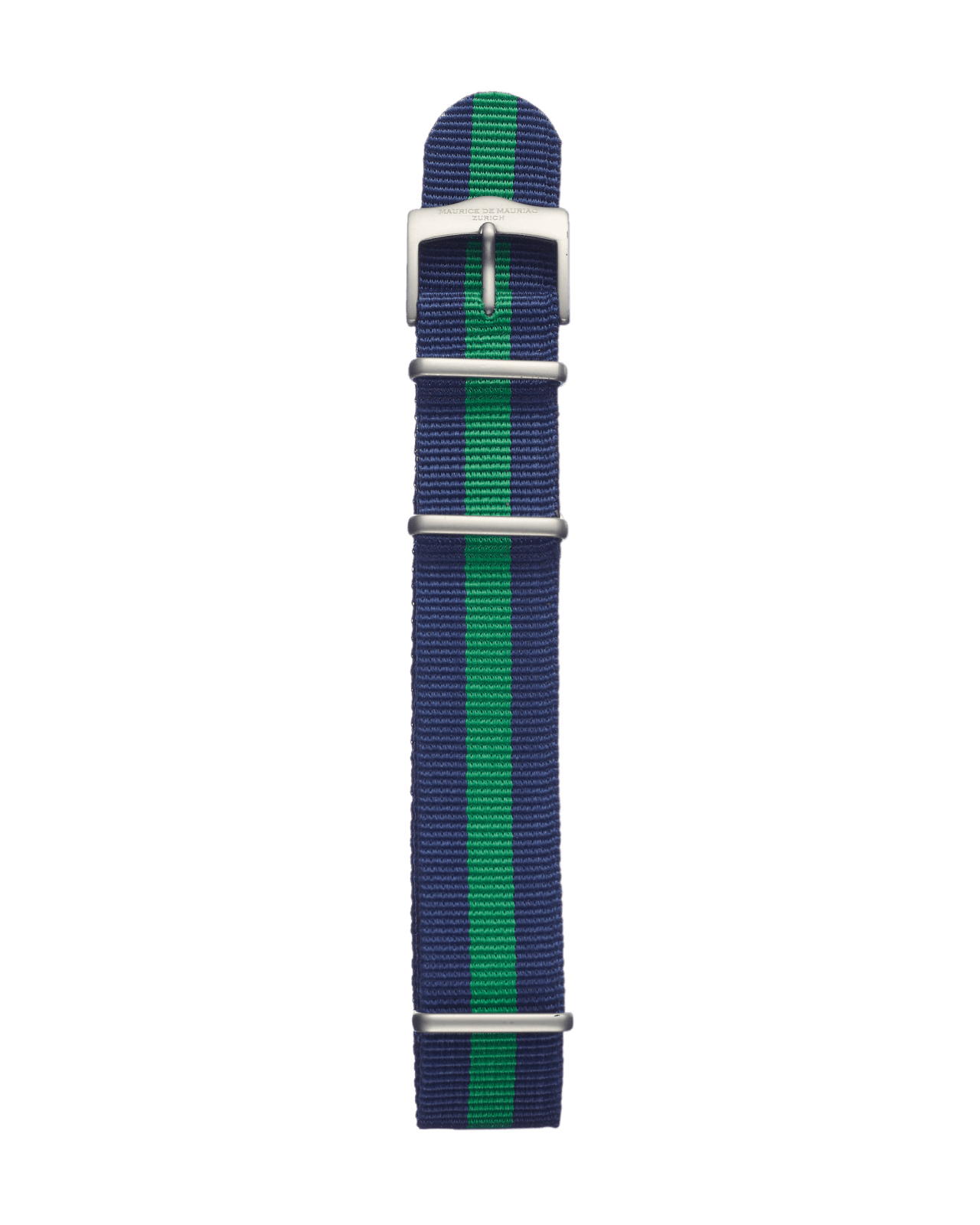Textil Uhrenband mit gestreifter farbe