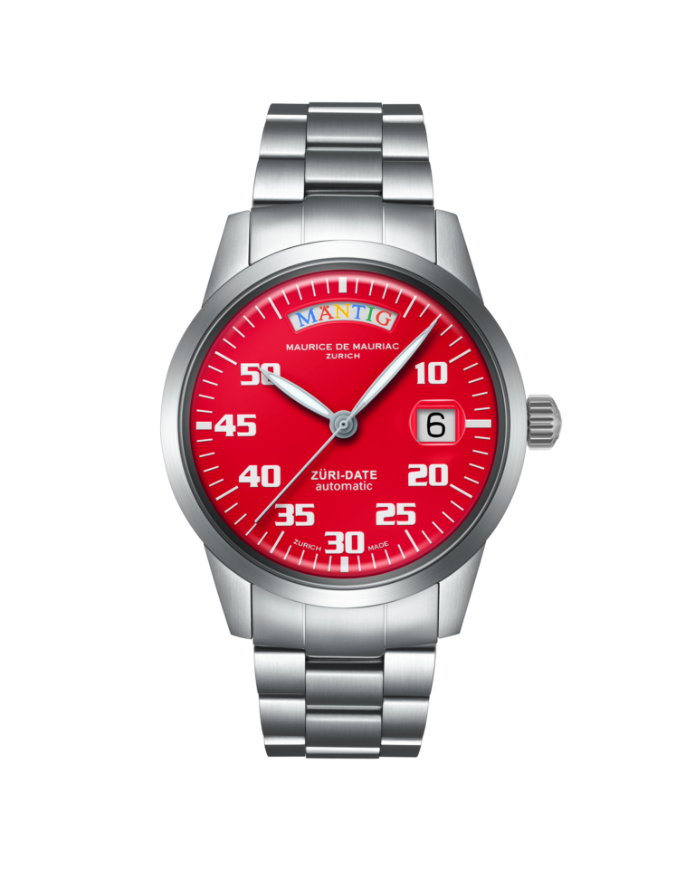 Automatic Modern: „Züri Date“ WATCHES@ Limited Edition ROT