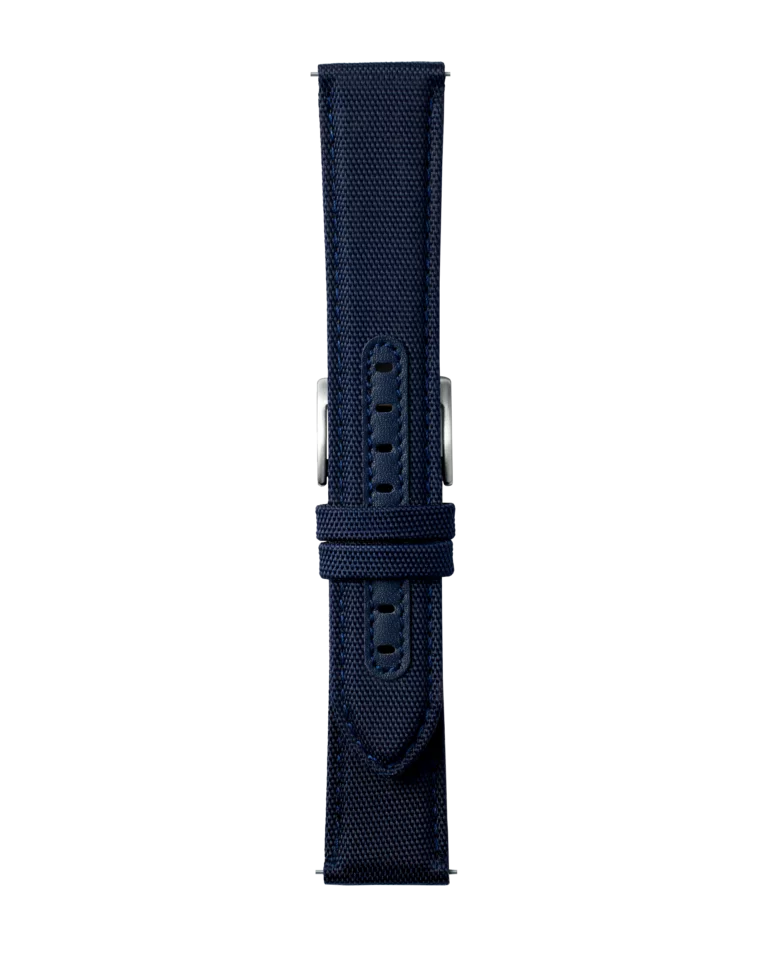 Dark blue Textile Strap