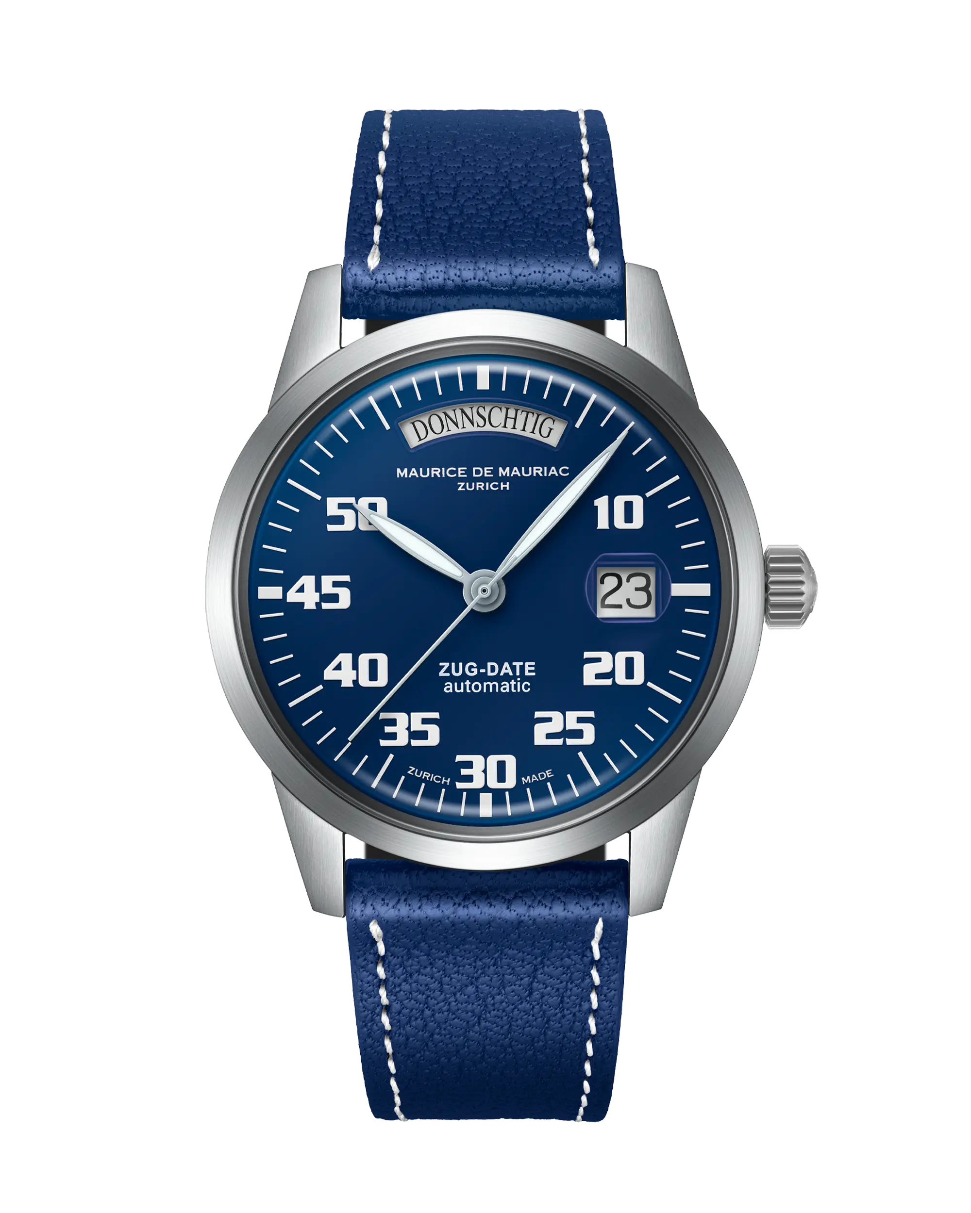 Automatic Modern: „Zug Date“ Blau