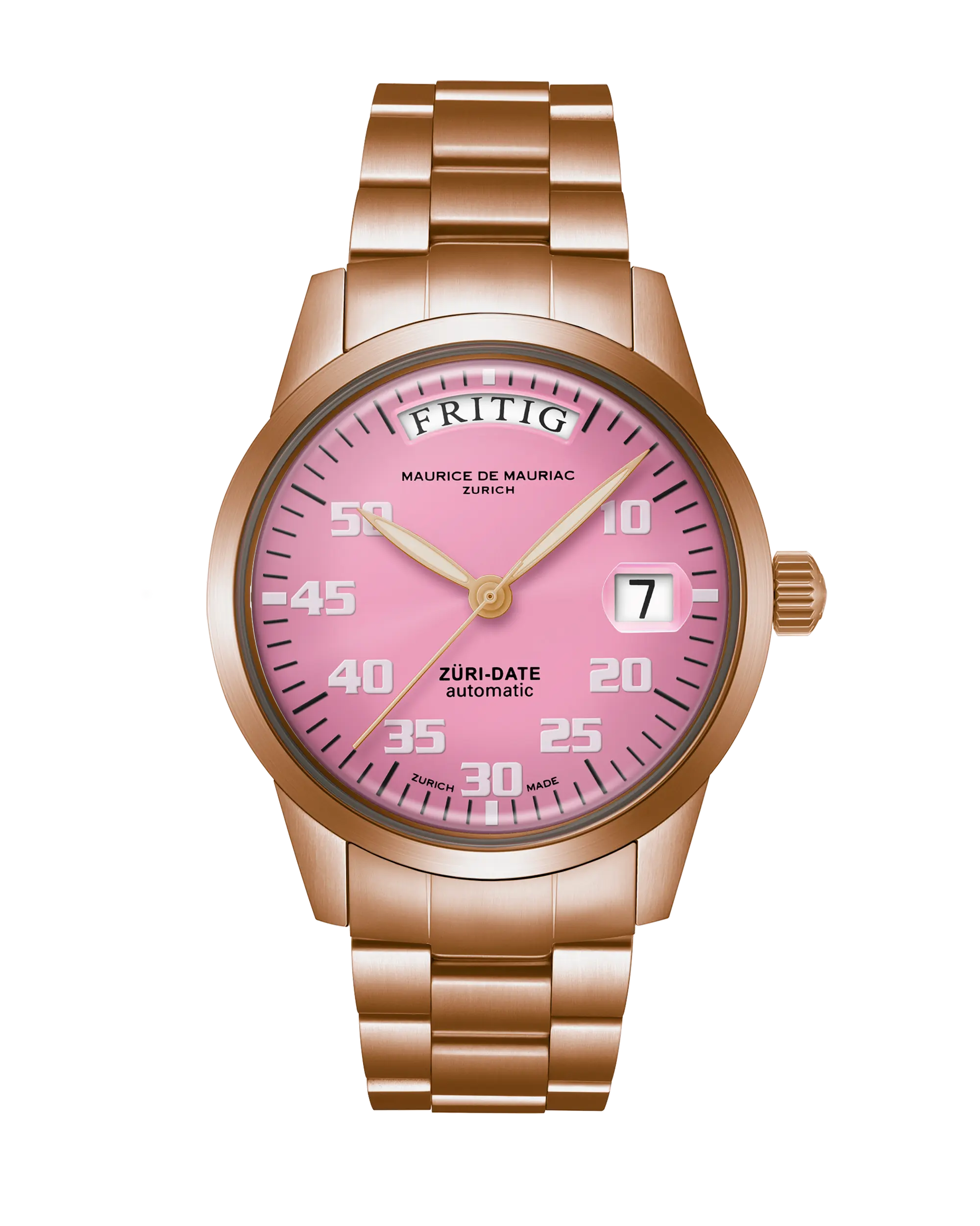 Automatic Modern: „Züri Date“ Bronze Cherry Blossom