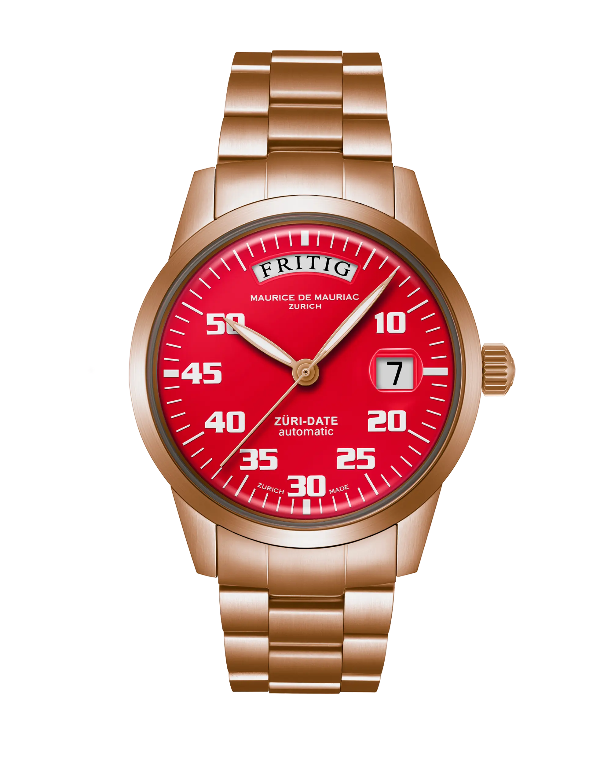 Automatic Modern: „Züri Date“ Bronze Rot