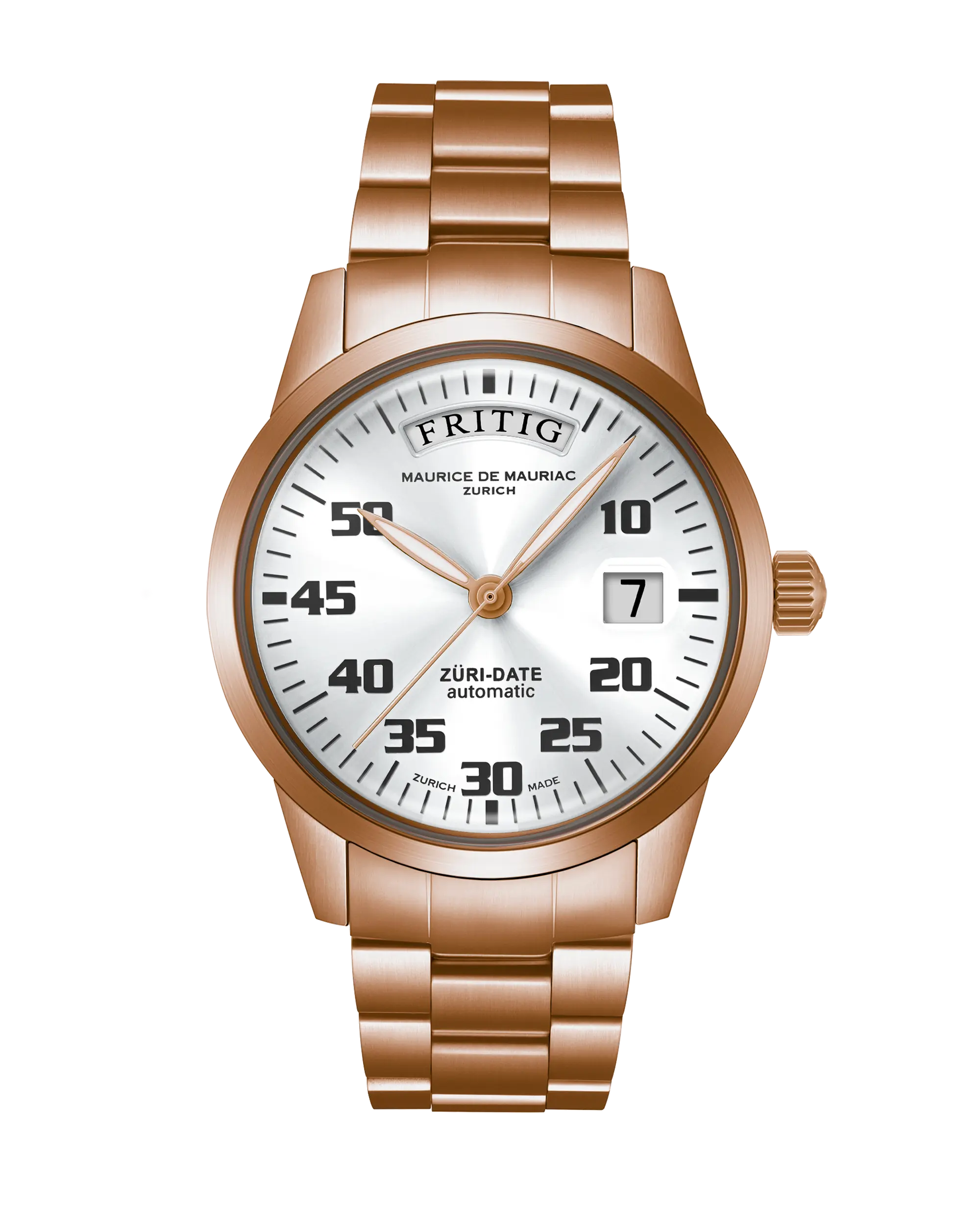 Automatic Modern: „Züri Date“ Bronze Silber