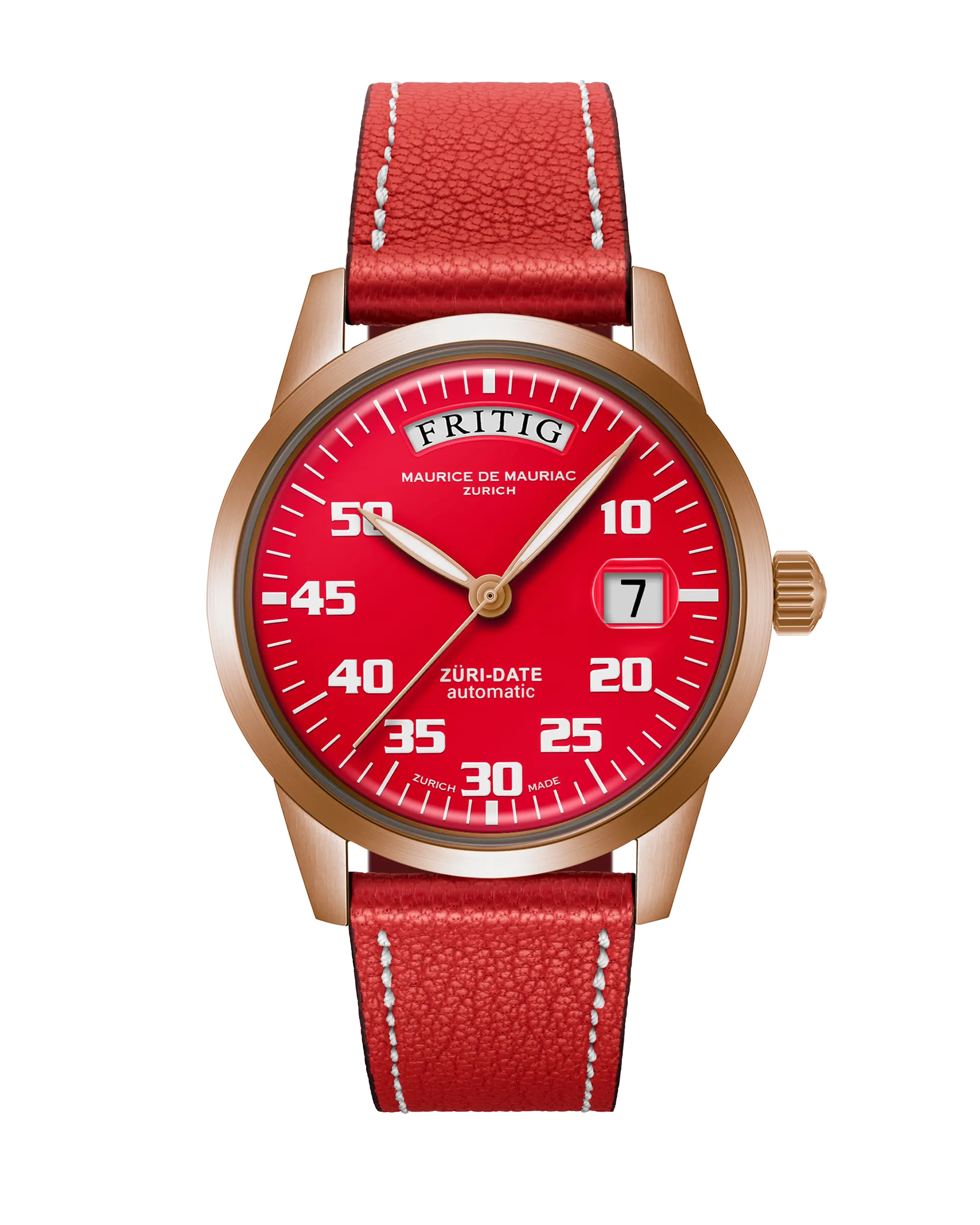 Automatic Modern: „Züri Date“ Bronze Rot