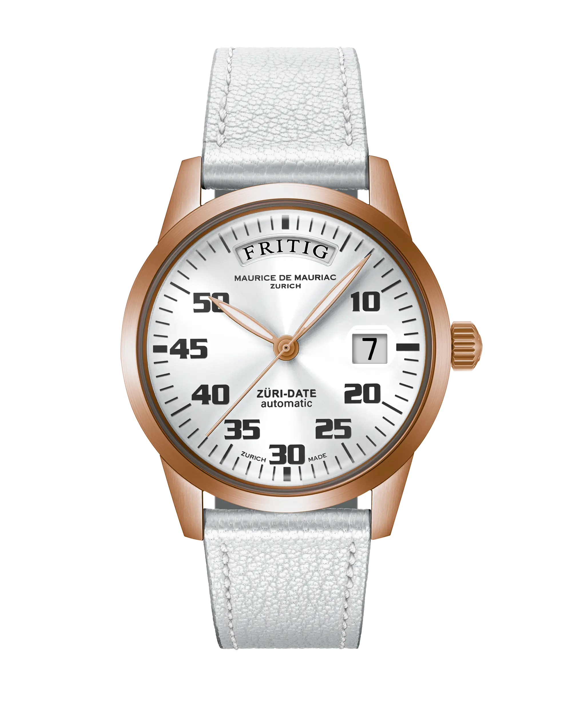 Automatic Modern: „Züri Date“ Bronze Silber